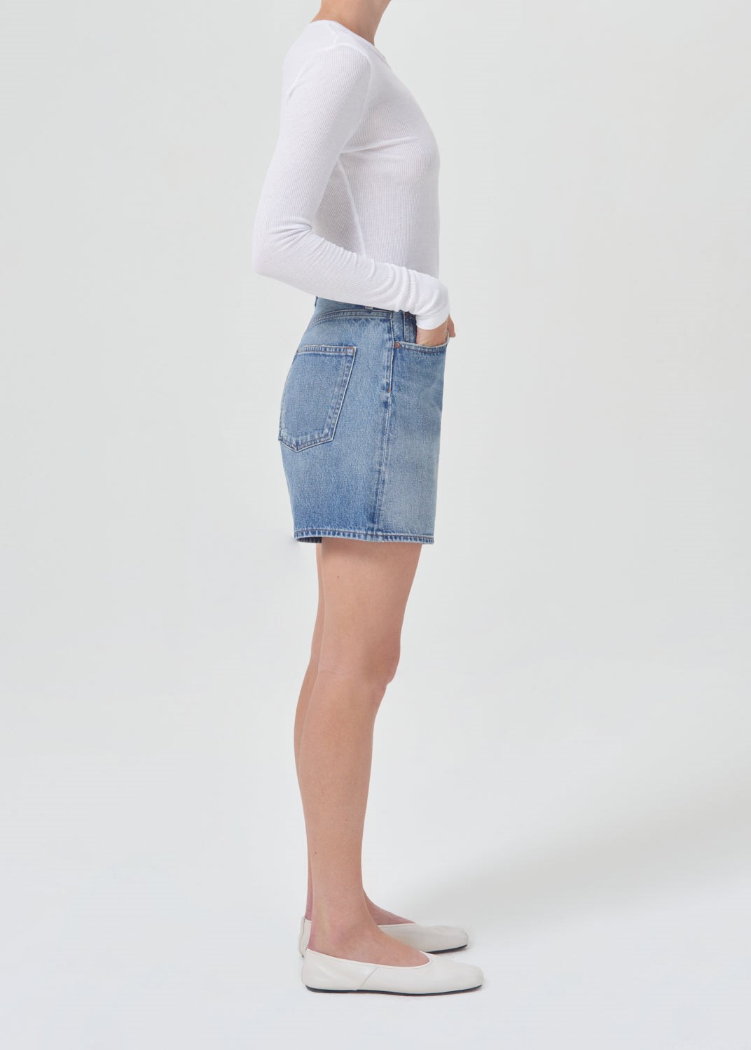 AGOLDE Stella high rise shorts 試着のみ　26